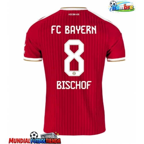 Camiseta Bayern Munich Tom Bischof #8 Primera Equipación Replica 2026-27 mangas cortas